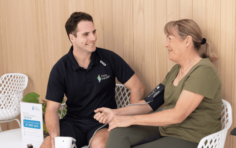 Photo of Initial Physiotherapy Appointment. 